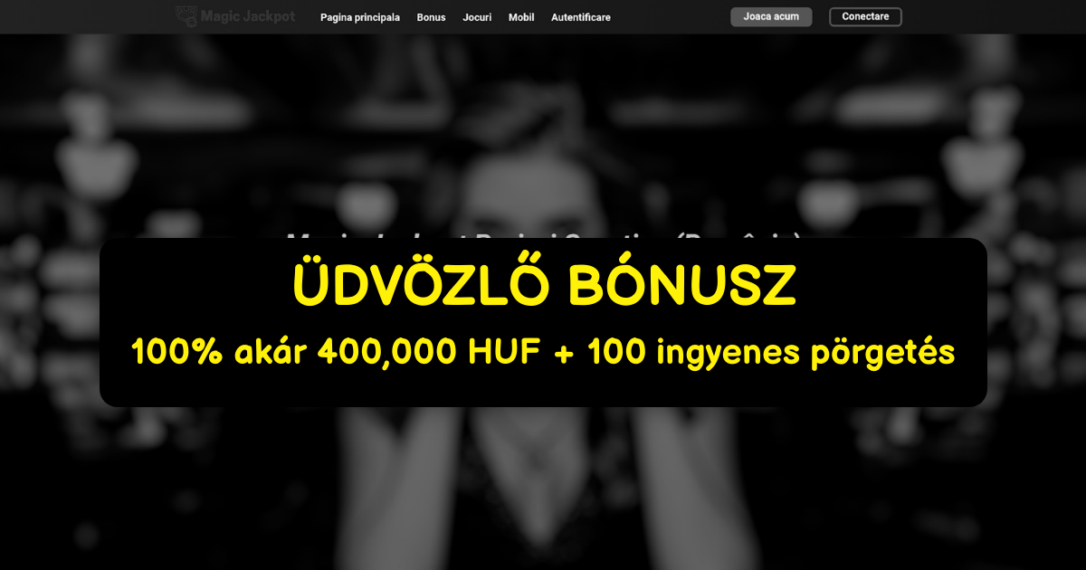 Magic Jackpot Casino - Prémium Online Slot Játékok Magyarország
